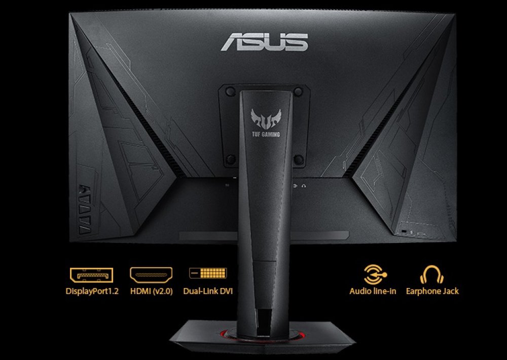 Монітор 27″ ASUS TUF Gaming VG27VQ (90LM0510-B04E70)