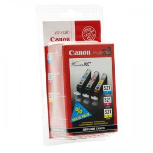 Картридж струменевий CANON CLI-521 Bundle C, M, Y MP540/630 (2934B010)