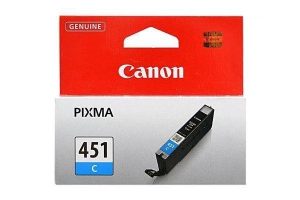 Картридж струменевий CANON CLI-451C Cyan PIXMA MG5440/MG6340 (6524B001)