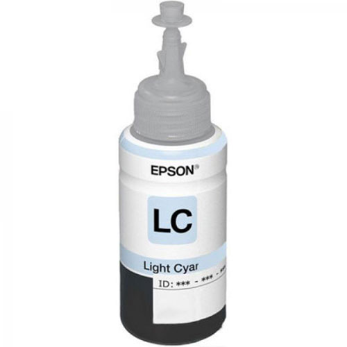 Контейнер с чернилами Epson T6735 EcoTank L1800/L800/L800/L805/L810/L850 light cyan