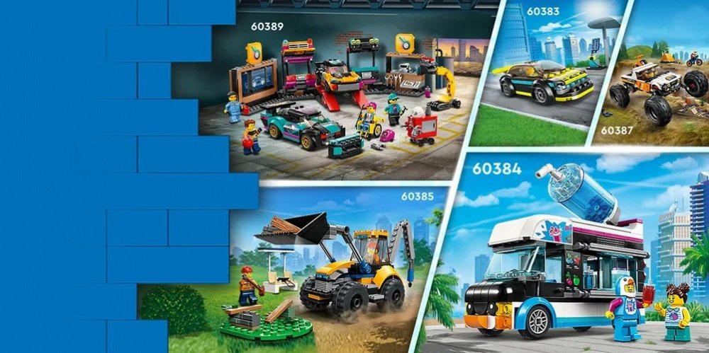 LEGO 60384 City Веселий фургон пінгвіна