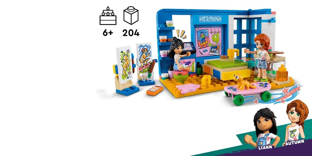 LEGO 41739 Friends Кімната Ліан