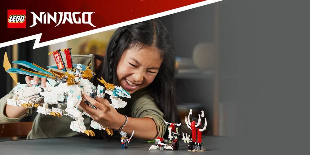 LEGO 71786 Ninjago Істота Крижаний Дракон Зейна