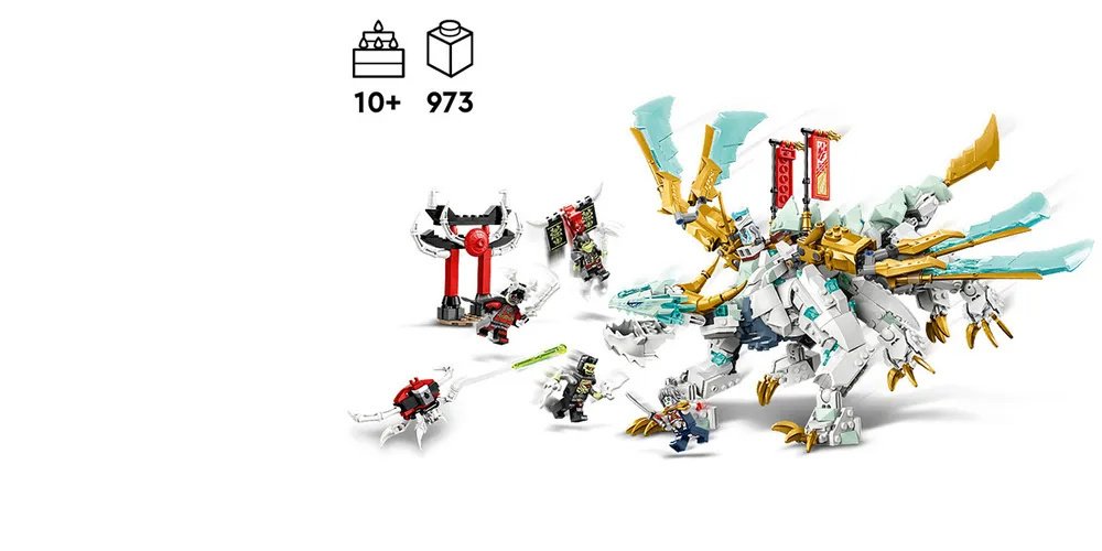 LEGO 71786 Ninjago Істота Крижаний Дракон Зейна