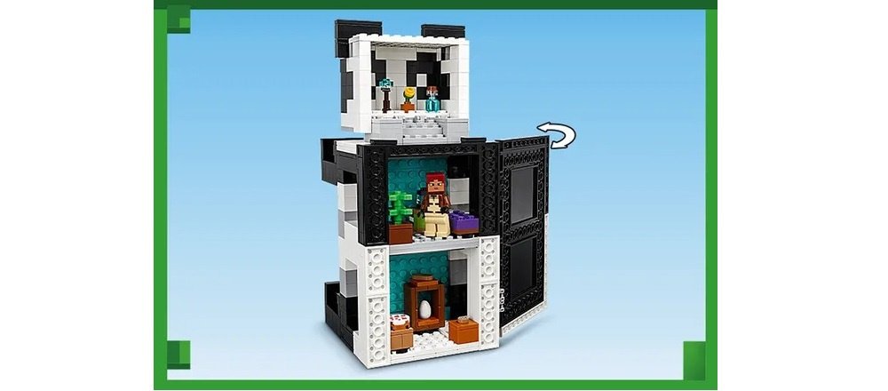 LEGO 21245 Minecraft квартира панди