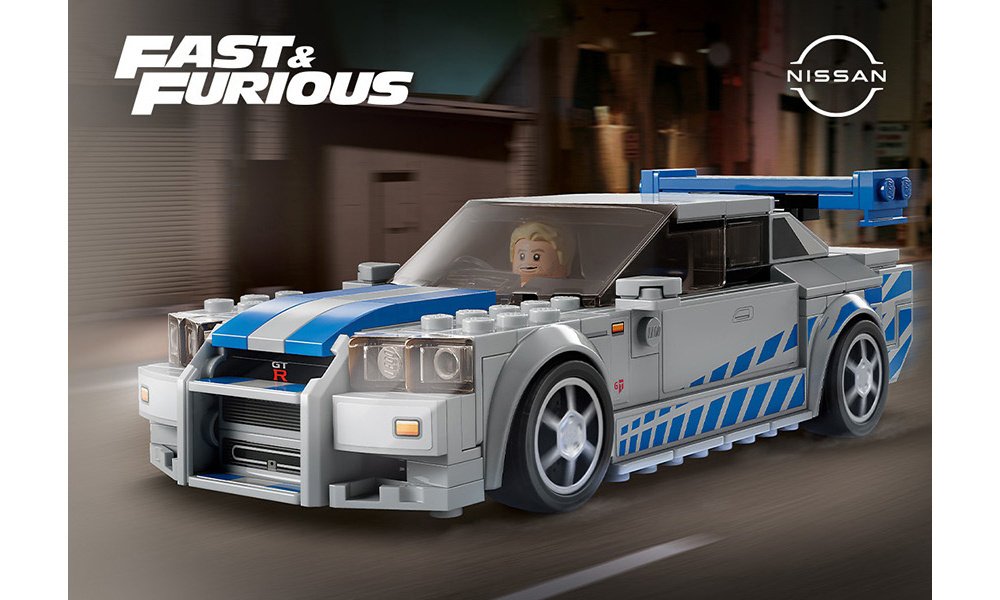 LEGO 76917 Speed Champions» Подвійний форсаж» Nissan Skyline GT-R (R34)