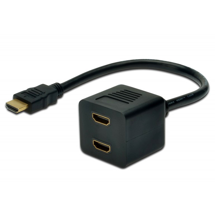 Адаптер DIGITUS HDMI > 2xHDMI (M/F), Full HD