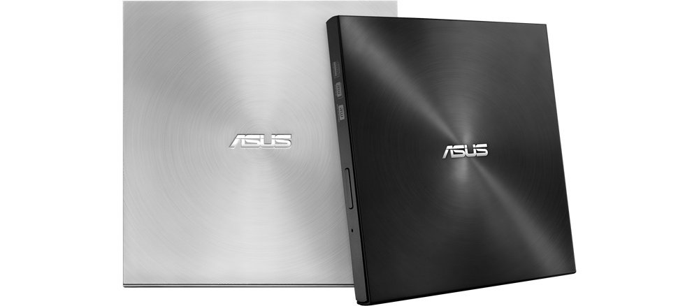 Привід ASUS ZenDrive SDRW-08U7M-U DVD+-R/RW USB2.0 EXT Ret Ultra Slim Silver зовнішній