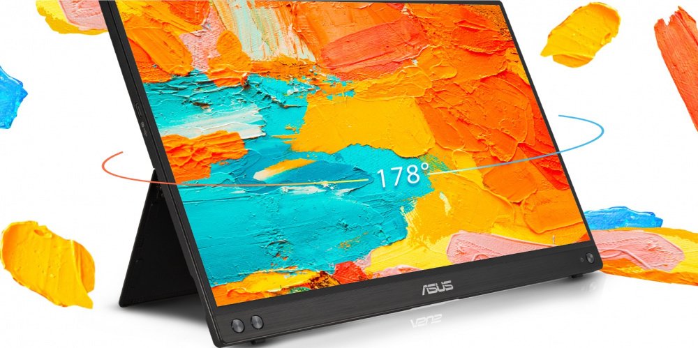 Монітор портативний 15.6″ ASUS ZenScreen MB16ACV (90LM0381-B01370)