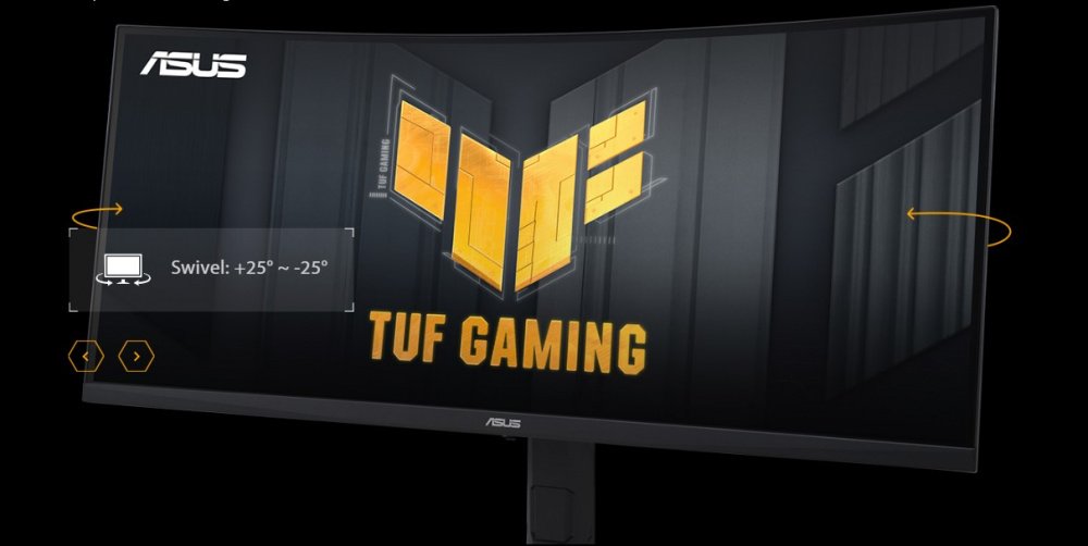 Монітор 34″ ASUS TUF Gaming VG34VQEL1A (90LM06F0-B01E70)