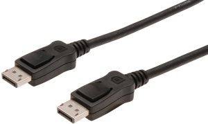 Кабель DIGITUS DisplayPort (AM/AM) 2м, чорний