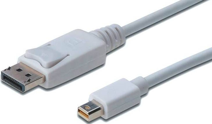 Кабель Digitus miniDisplayPort to DisplayPort (AM/AM) 3.0m, White (AK-340102-030-W)