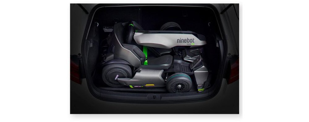 Карт Segway-Ninebot GoKart PRO, Grey/Green