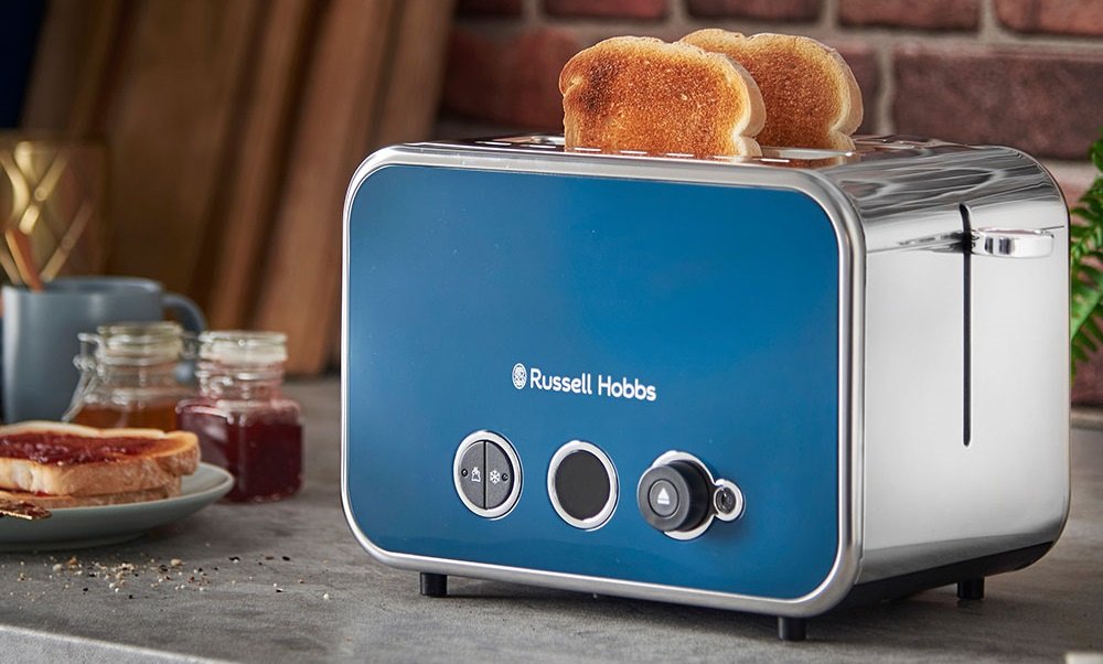 Тостер Russell Hobbs 26431-56 Distinctions 2-Slice, синій