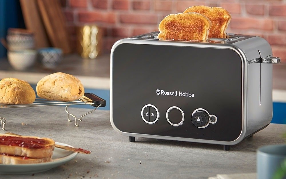 Тостер Russell Hobbs 26430-56 Distinctions 2-Slice, чорний