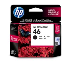 Картридж струменевий HP No.46 Ultra Ink Advantage Black (CZ637AE)