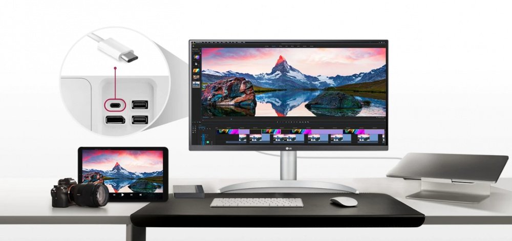 Монітор 27″ LG 4K UltraFine 27UP850N-W