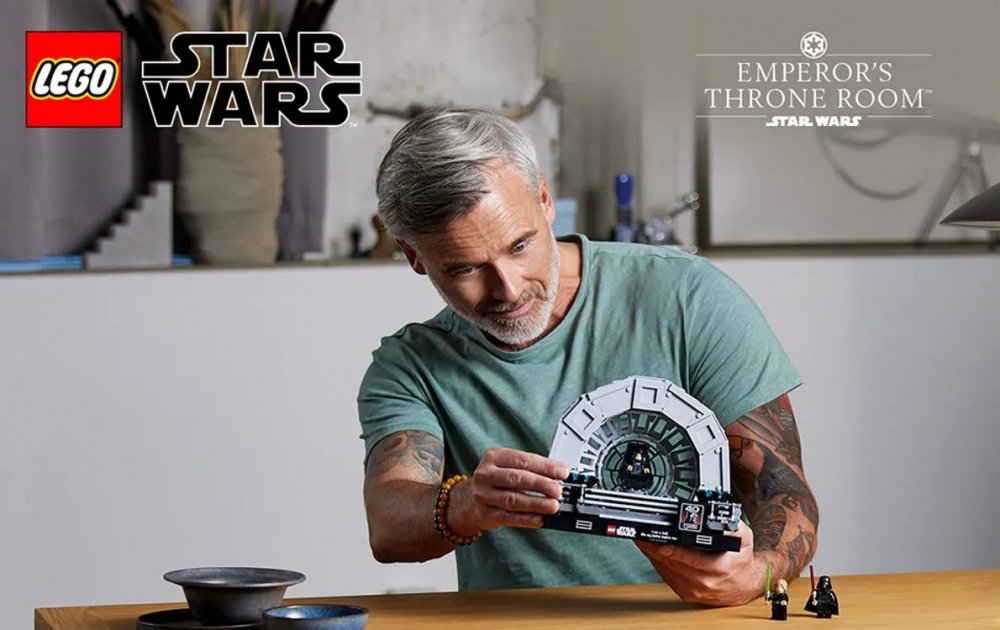 LEGO 75352 Star Wars Діорама «Тронна зала імператора»