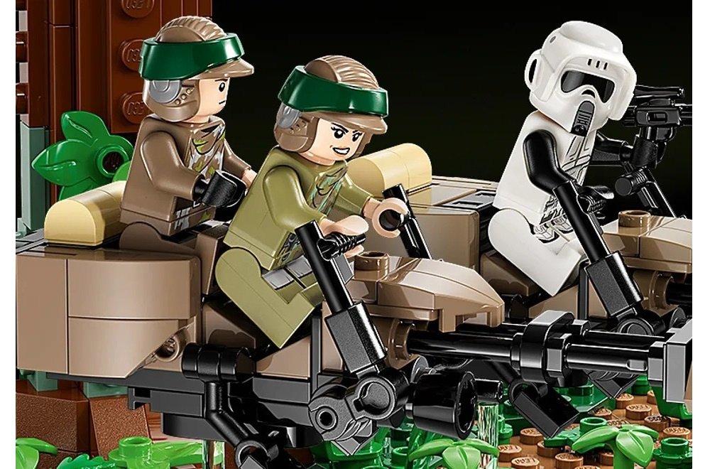 LEGO 75353 Star Wars Діорама «Погоня на спідері на Ендорі»