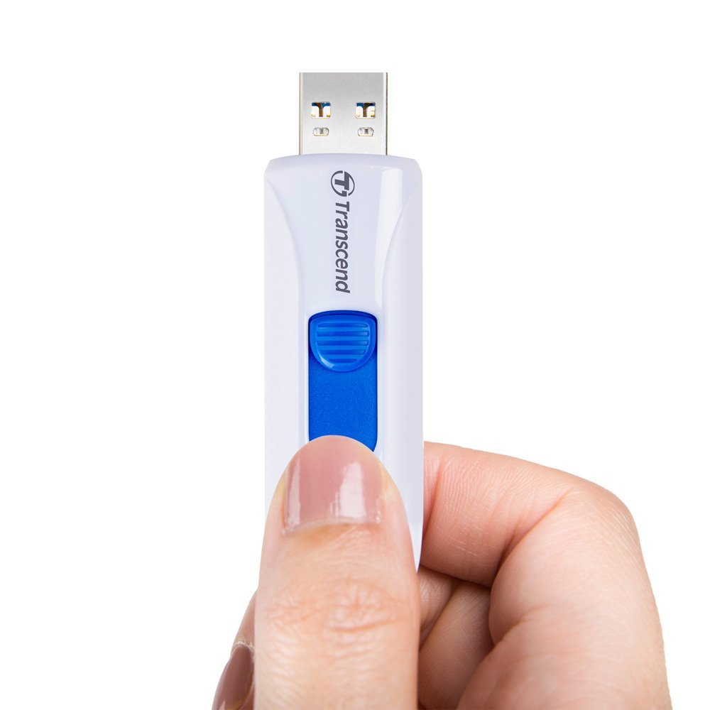 Накопичувач USB 3.0 TRANSCEND JetFlash 790 128GB White(TS128GJF790W)