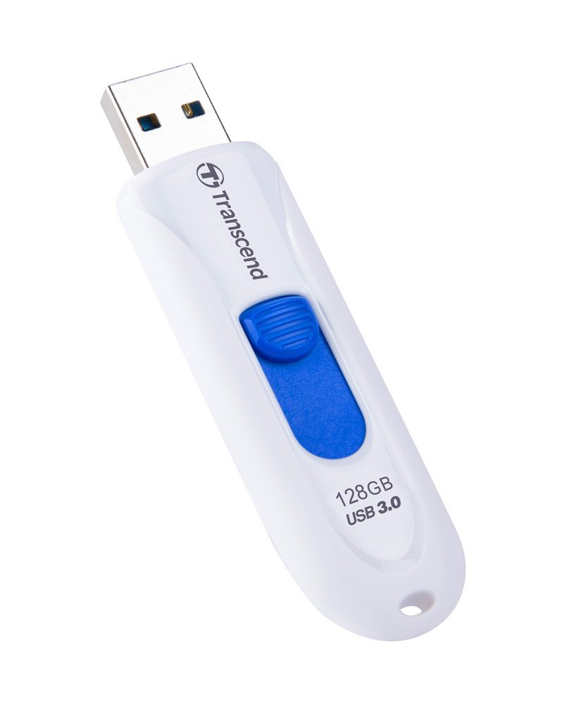 Накопичувач USB 3.0 TRANSCEND JetFlash 790 128GB White(TS128GJF790W)