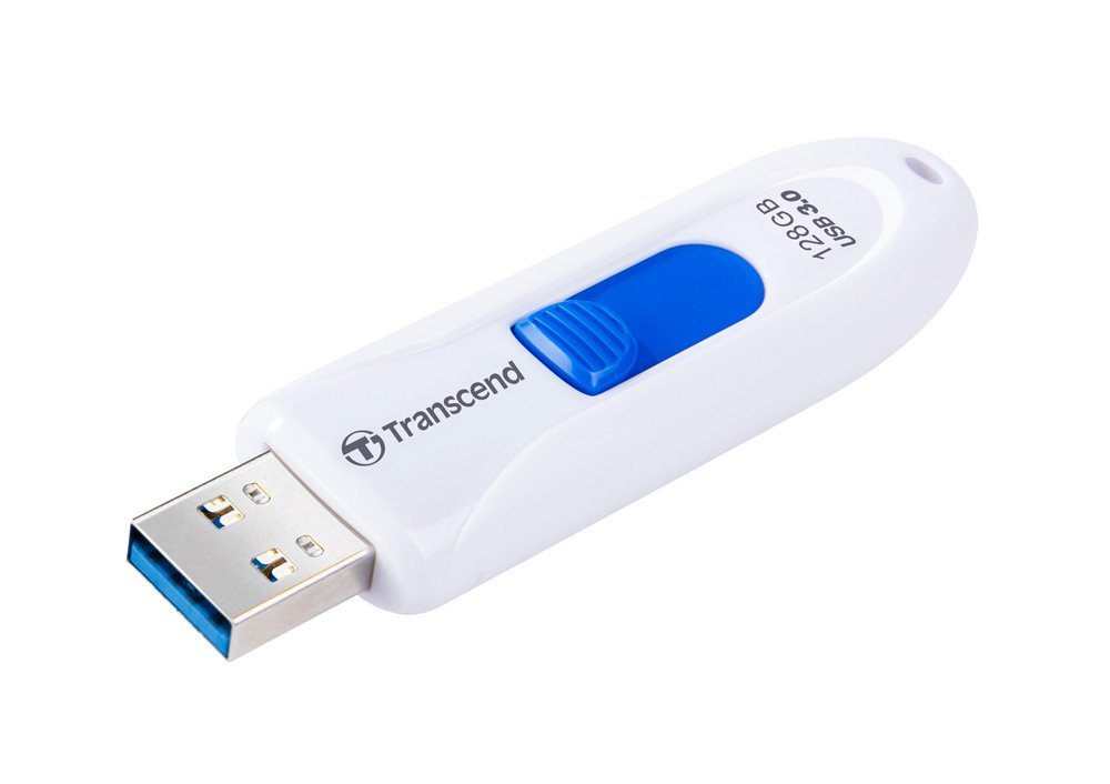 Накопичувач USB 3.0 TRANSCEND JetFlash 790 128GB White(TS128GJF790W)