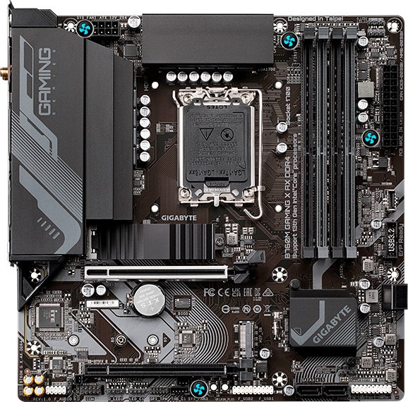 Материнська плата GIGABYTE B760M GAMING X AX s1700 (B760M_GAMING_X_AX)