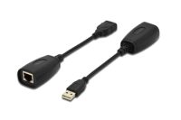 Удлинитель Digitus USB – UTP Cat5, Black (DA-70139-2)