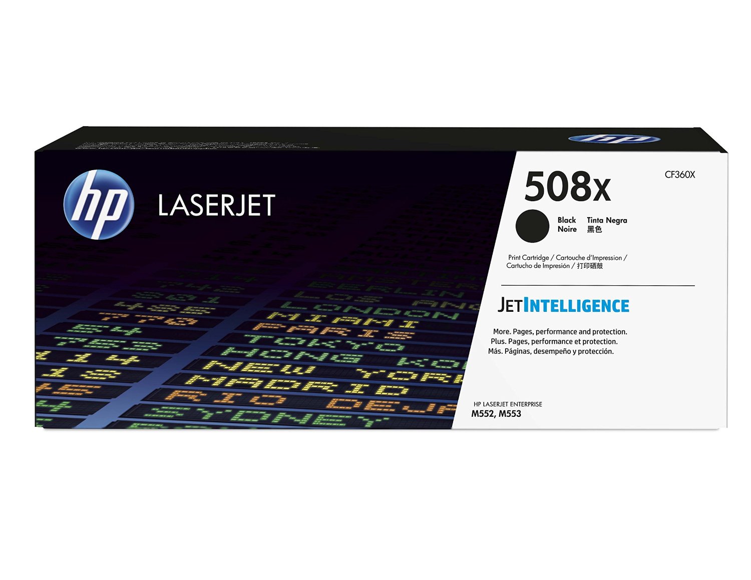 Картридж HP 508X CLJ M552/M553/M577 Black (12500 стор)