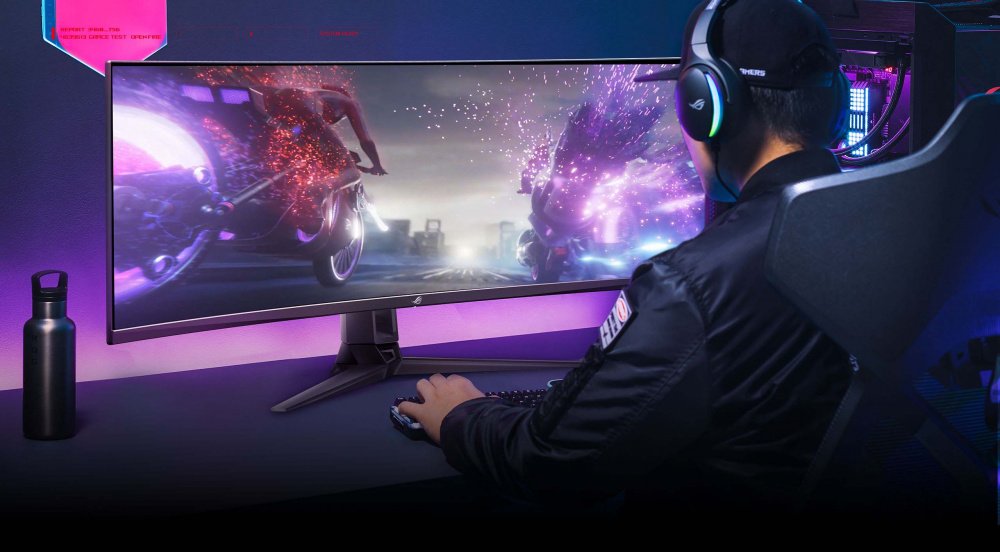 Монітор 49″ ASUS ROG Swift OLED PG49WCD (90LM09C0-B01970)