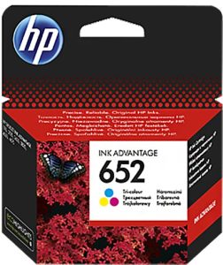 Картридж струменевий HP No.652 DJ Ink Advantage 1115/2135/3635/3835 Color (F6V24AE)