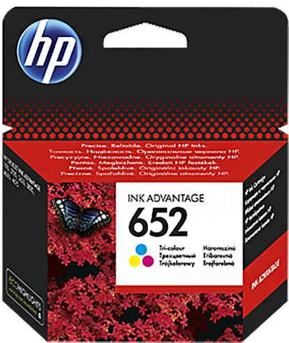 Картридж струйный HP No.652 DJ Ink Advantage 1115/2135/3635/3835 Color (F6V24AE)