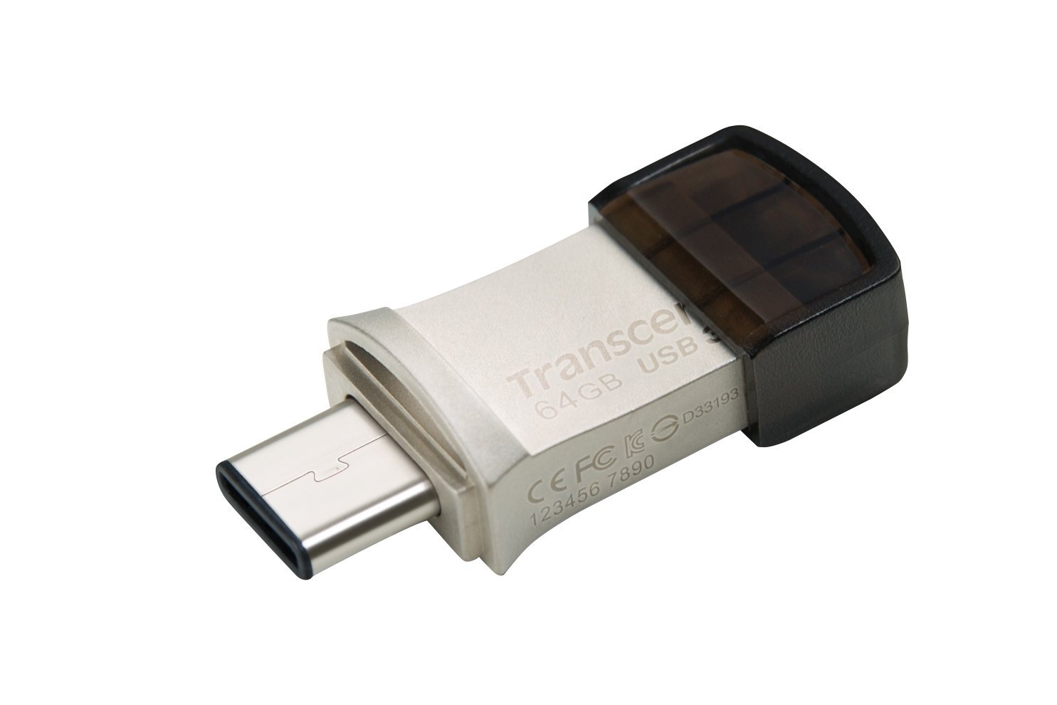 Накопичувач USB 3.1 TRANSCEND Type-C 890 64GB (TS64GJF890S)