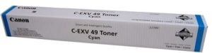 Тонер Canon C-EXV49C C3325i/C3330i/C3520i/C3720i/DX C3730i/DX C3822/DX C3826i (19000 стор) Cyan