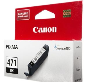 Картридж струменевий CANON CLI-471Bk PIXMA MG5740/MG6840 Black (0400C001)