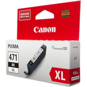 Картридж струменевий CANON CLI-471Bk XL PIXMA MG5740/MG6840 Black (0346C001)