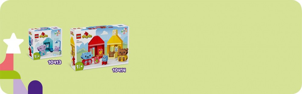 LEGO DUPLO My First Ежедневные процедуры: время ужина и сна 10414