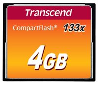 Карта памяти TRANSCEND CF 4GB 133X (TS4GCF133)