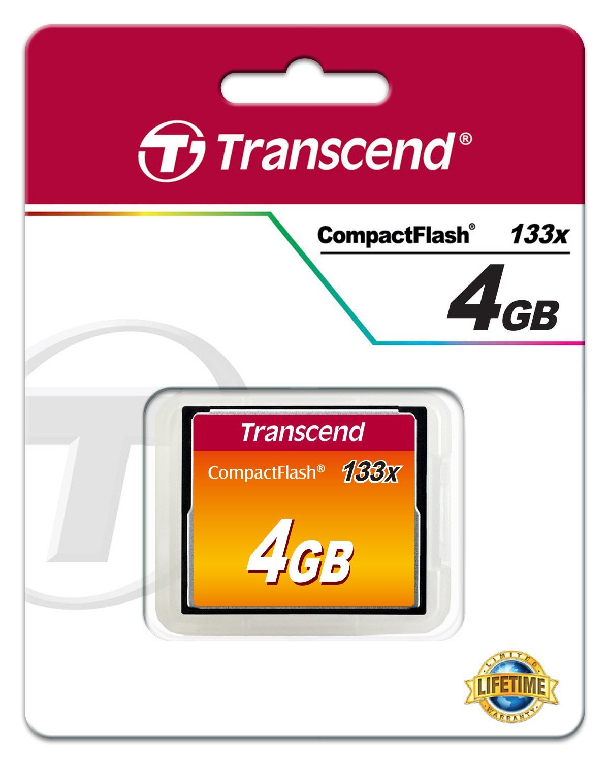 Карта памяти TRANSCEND CF 4GB 133X (TS4GCF133)