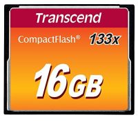 Карта памяти TRANSCEND CF 16GB 133X R50/W20 МБ/с (TS16GCF133)