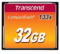 Карта памяти Transcend CF 32GB 133X R50/W20 MB/s (TS32GCF133)