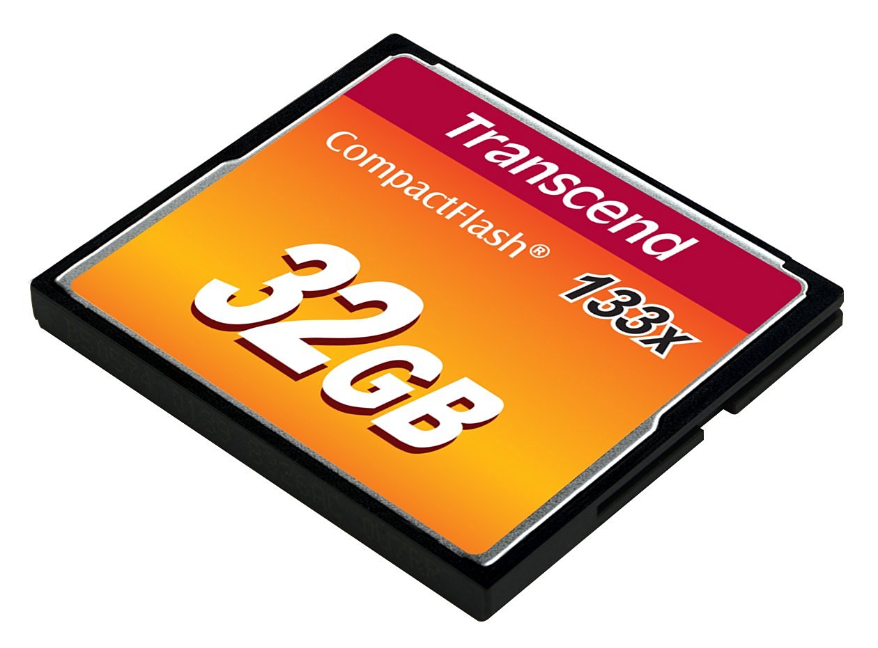 Карта пам`яті Transcend CF 32GB 133X R50/W20 MB/s (TS32GCF133)