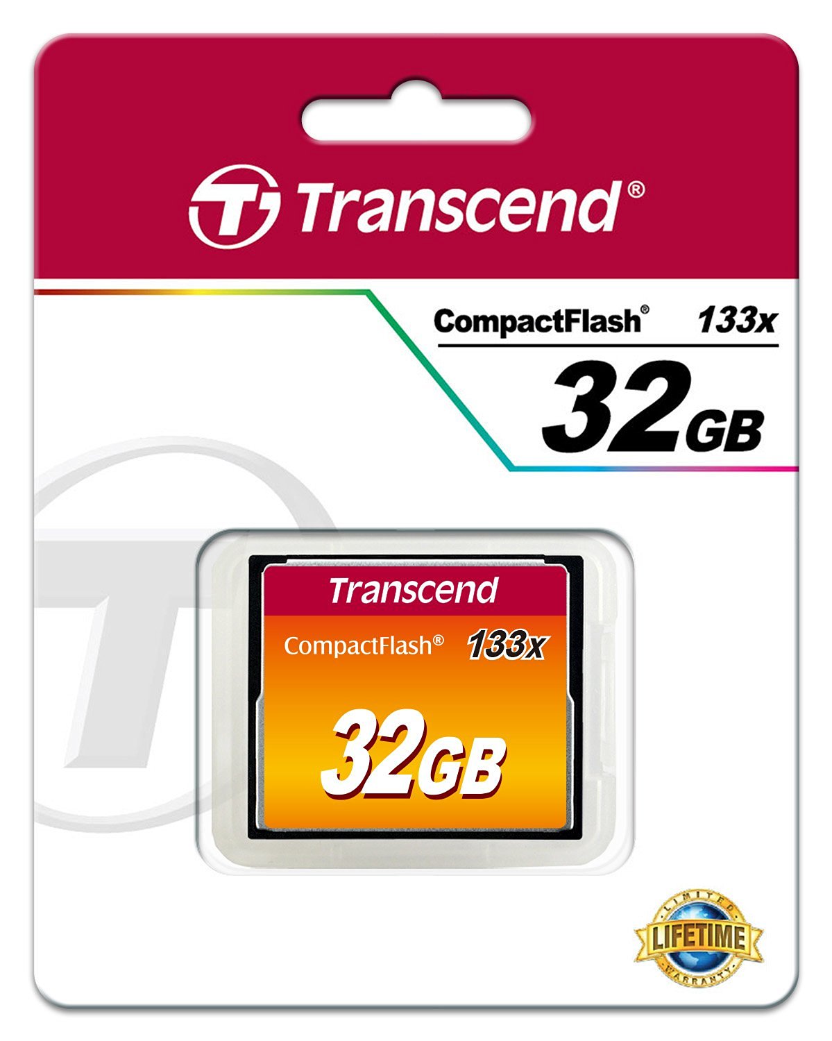 Карта пам`яті Transcend CF 32GB 133X R50/W20 MB/s (TS32GCF133)