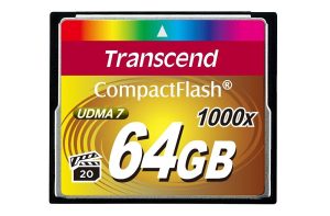 Карта пам'яті TRANSCEND CF 64GB 1000X R160/W120 MB/s (TS64GCF1000)