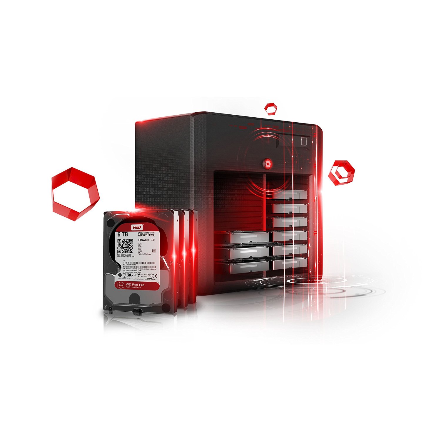 Жорсткий диск WD  2TB 3.5" 7200 64MB SATA Red Pro NAS