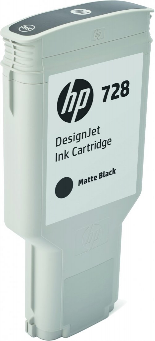 Картридж HP 728 DesignJet T730/T830 Matte Black 300 ml