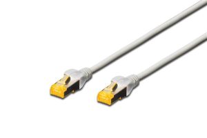 Патч-корд DIGITUS CAT 6a S-FTP, 10м, AWG 26/7 Grey (DK-1644-A-100)