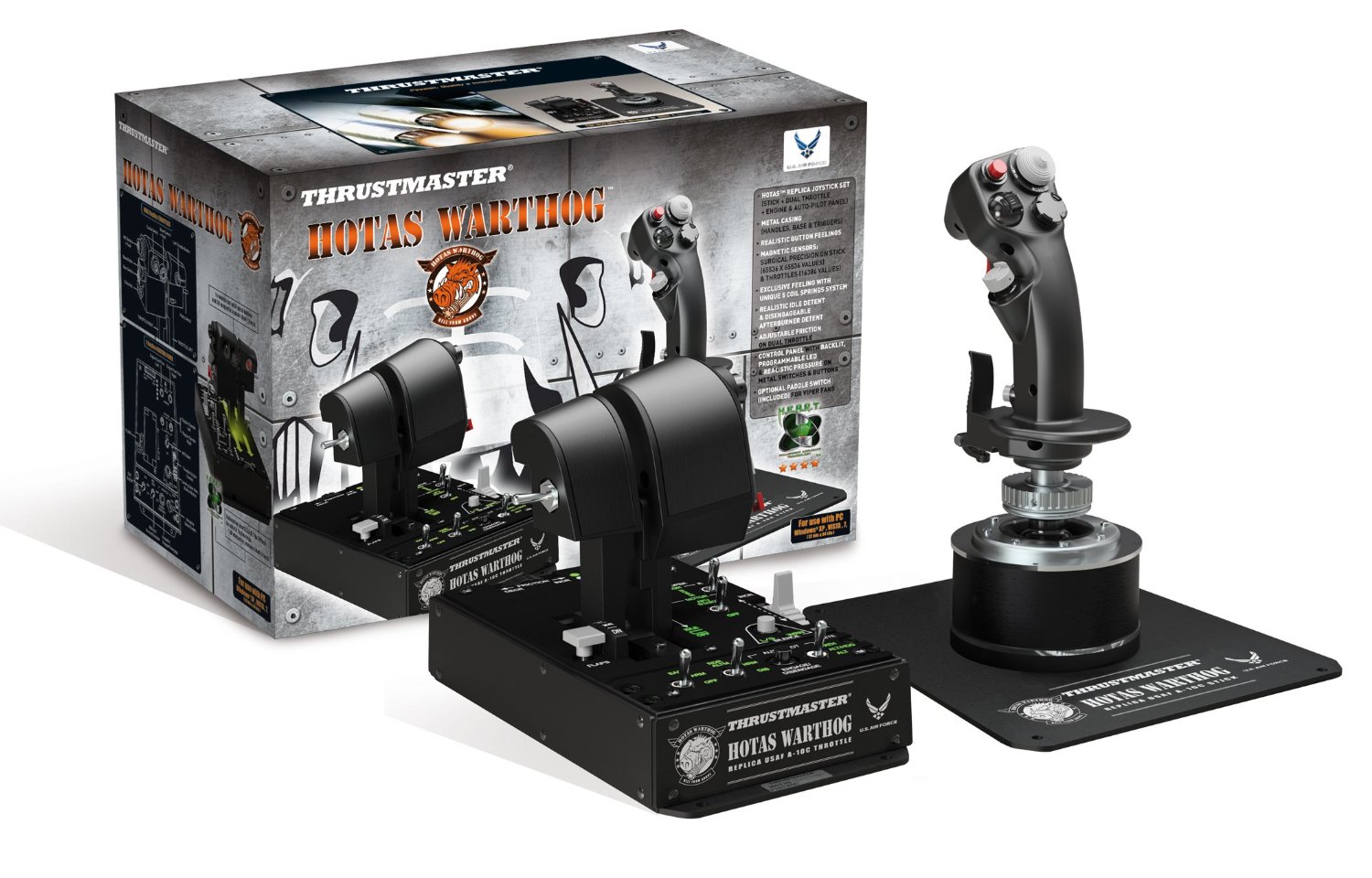 Джойстик Thrustmaster Hotas Warthog Pack, PC