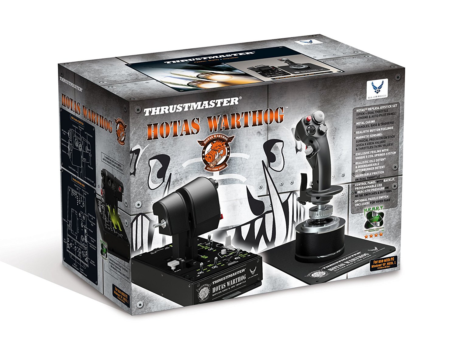 Джойстик Thrustmaster Hotas Warthog Pack, PC