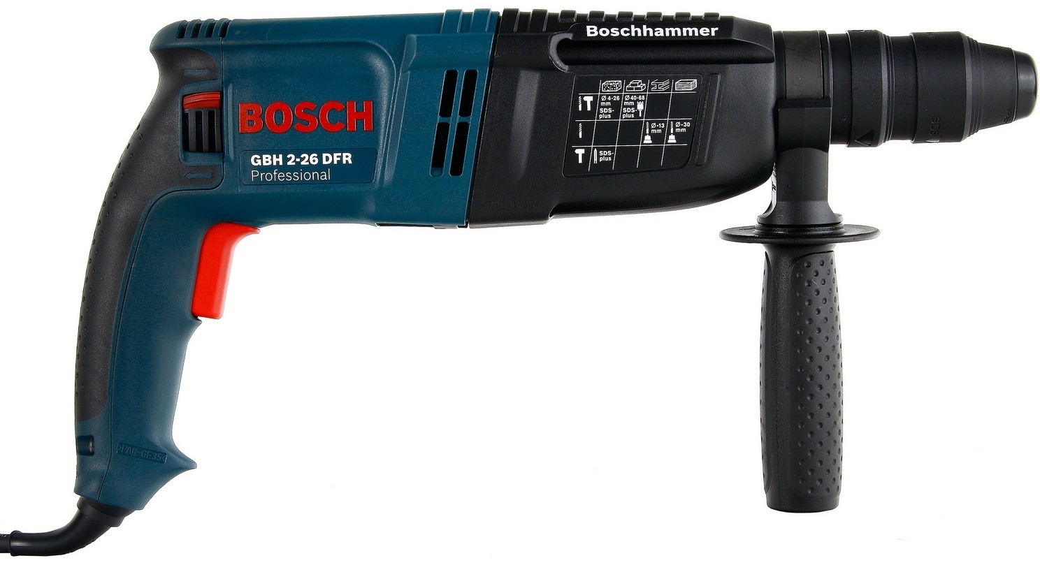 Перфоратор Bosch GBH 2-26 DFR, SDS-plus, 800Вт, 3Дж, 2.9кг